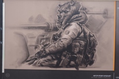 Special Military Operation -  art and posters street exhibition