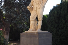 Stalin outside entrance to Museum - Gori - 01