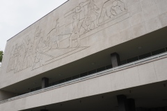 Szent Laszlo Ter, Varosligeti, Gizella and Szobranc  Murals, Budapest