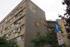 Szent Laszlo Ter, Varosligeti, Gizella and Szobranc  Murals, Budapest