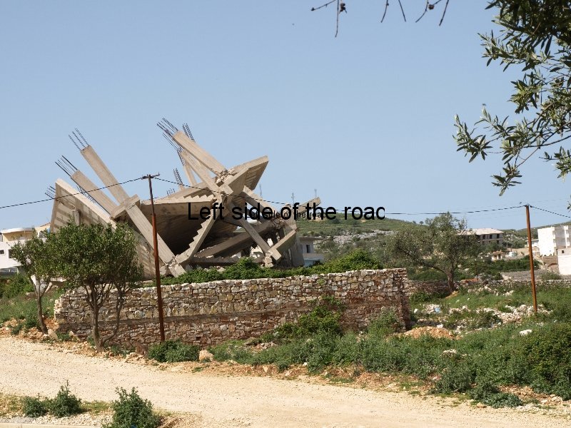 Destroyed building at Ksamili, southern Albania 03