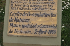 Ushuaia Malvinas Monument