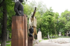 VI Lenin and friends - Family Park - Almaty