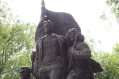 VI Lenin and friends - Family Park - Almaty