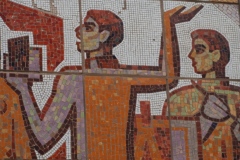 VI Lenin and Palace of Culture Mosaic - Ribnitsa