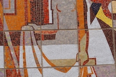 VI Lenin and Palace of Culture Mosaic - Ribnitsa