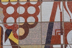 VI Lenin and Palace of Culture Mosaic - Ribnitsa