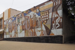 VI Lenin and Palace of Culture Mosaic - Ribnitsa