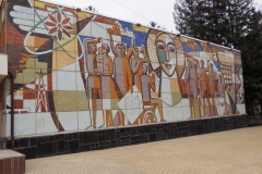 VI Lenin and Palace of Culture Mosaic - Ribnitsa