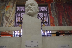 VI Lenin at the Central Armed Forces Museum