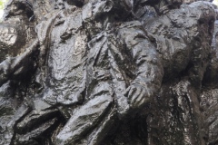 VI Lenin being carried shoulder high by workers