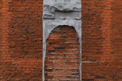 VI Lenin in a building site (at the time of the visit)