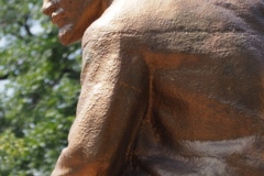 VI Lenin in 'Lenin Park', Altamy, Kazakhstan