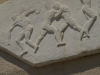 bas relief - vlora palace of sport