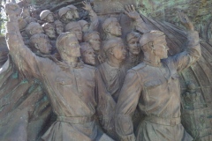 'We are together in the fight against fascism' - Park Pobeda