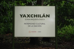 Yaxchilán - Chiapas