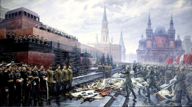 May 9th 1945 - Victory Day in the Soviet Union (Russia) - Left side of ...