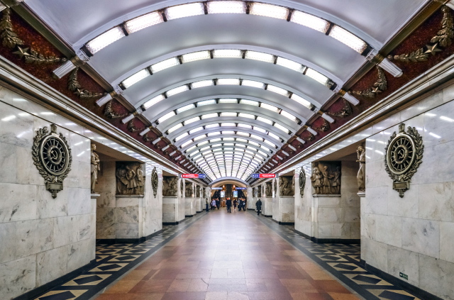 Leningrad (Saint Petersburg) Metro – Narvskaya – Line 1